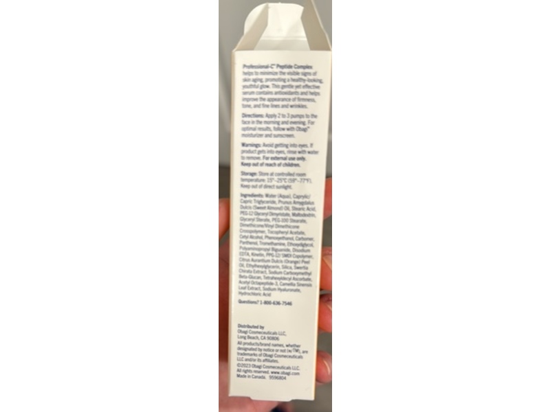 Obagi Professional C Peptide Complex Serum, 1 fl oz/30 mL
