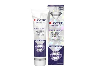 Crest 3D White Brilliance Enamel Protect Toothpaste, 3.9 oz/110 g