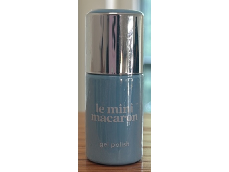 Le Mini Macaron Gel Polish, Blue Vanilla, 10 mL