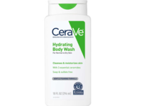 Cerave Hydrating Body Wash, Normal To Dry Skin, 10 oz/296 mL - thumbnail 1