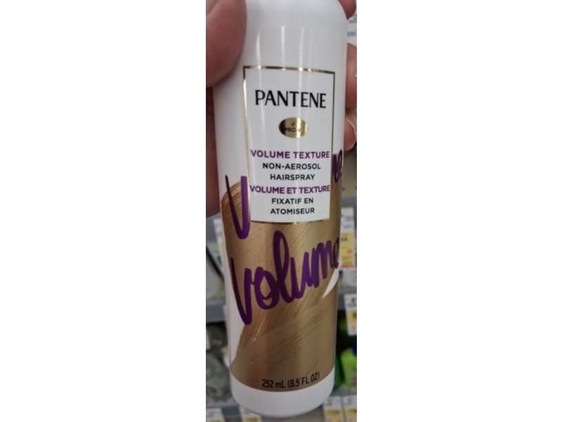 Pantene Pro-V Volume Texture Non-Aerosol Hairspray, 8.5 fl oz/252 mL