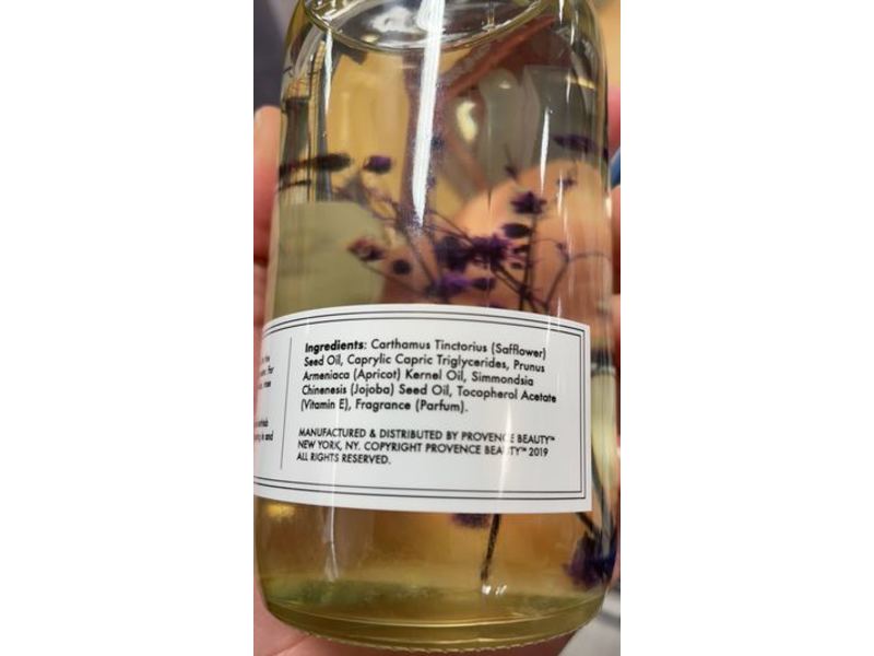 Provence Beauty Bath & Shower Oil, Lavender & Lilac, 8 fl oz/240 mL