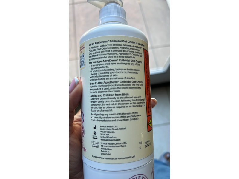 AproDerm Colloidal Oat Cream