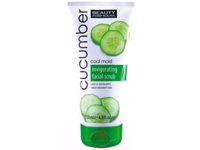 Beauty Formulas Cucumber Invigorating Facial Scrub, Cool Mist, 4.9 fl oz/150 mL - Image 2
