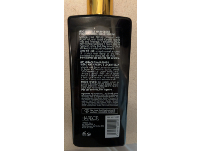 Harbor Miracle Hair Gloss, 8.4 fl oz/250 mL