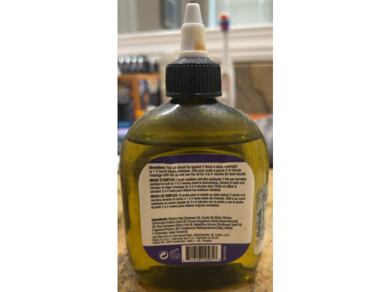 Difeel Pro-Growth Hair Oil, Biotin, 7.78 fl oz/230 mL