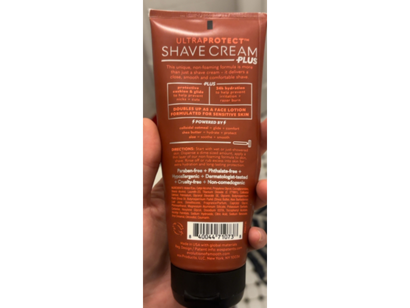 Eos Evolution Of Smooth UltraProtect Shave Cream, Fresh Woods, 7 fl oz/207 mL