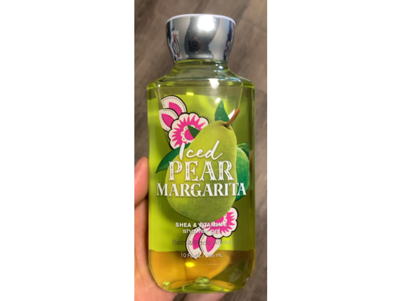 Bath & Body Works Iced Pear Margarita Shower Gel, Shea & Vitamin E, 10 fl oz/295 mL