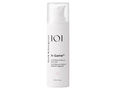 Geek & Gorgeous 101 A-Game 20, 0.2% Retinol Serum, 1 fl oz/30 mL