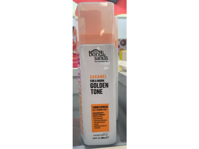 Bondi Sands Golden Self Tanning Foam, Caramel, 6.76 fl oz/200 mL