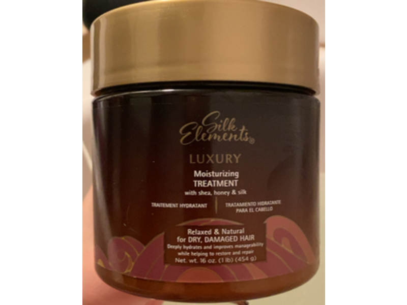 Silk Elements Moisturizing Treatment, Shea, Honey, & Silk, 16 oz/454 g