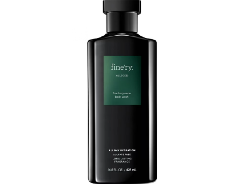 Fine'ry Fine Fragrance Body Wash, Alleged, 14.5 fl oz/428 mL