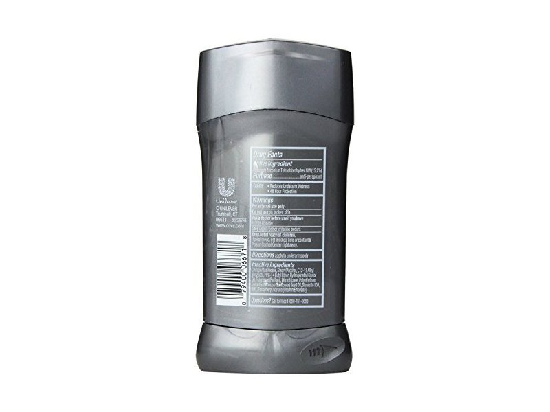 Dove Men + Care Non Irritant Antiperspirant Deodorant, Clean Comfort, 2.7 oz/76 g