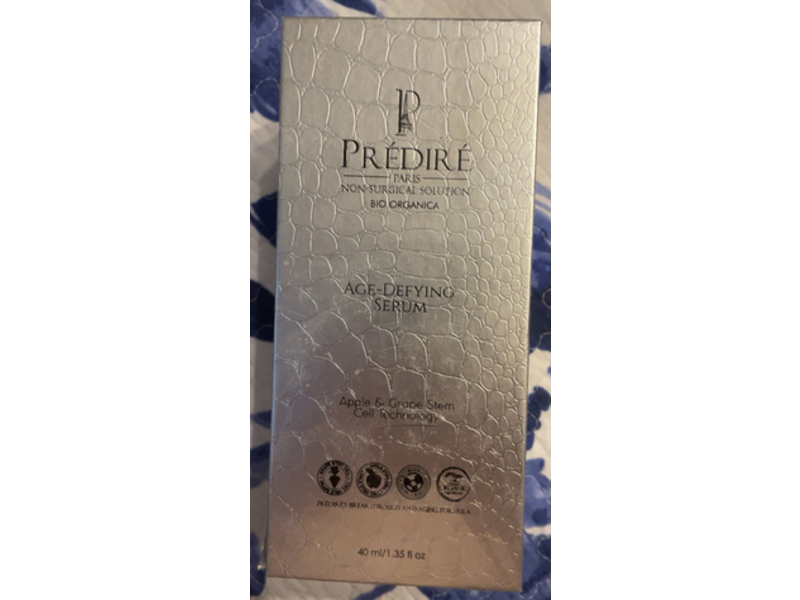 Predire Paris Age - Defying Serum, Apple & Grape Stem Cell, 1.35 fl oz/40 mL