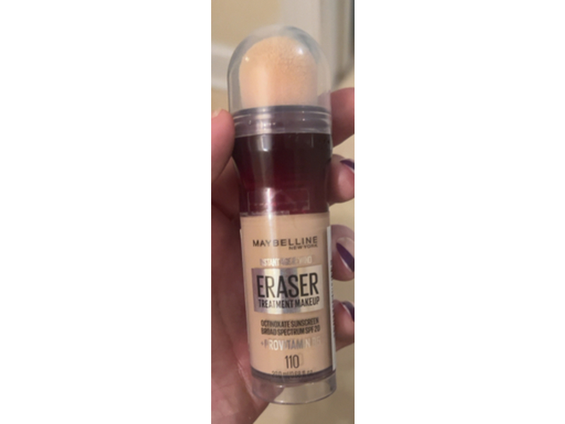 Maybelline New York Instant Age Rewind Eraser Treatment Makeup, SPF 20, 110, 0.68 fl oz/20.0 mL