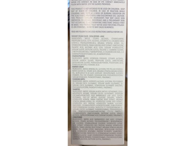 Madison Reed Radiant Hair Color Kit, 6NAV SIENA Medium Cool Brown