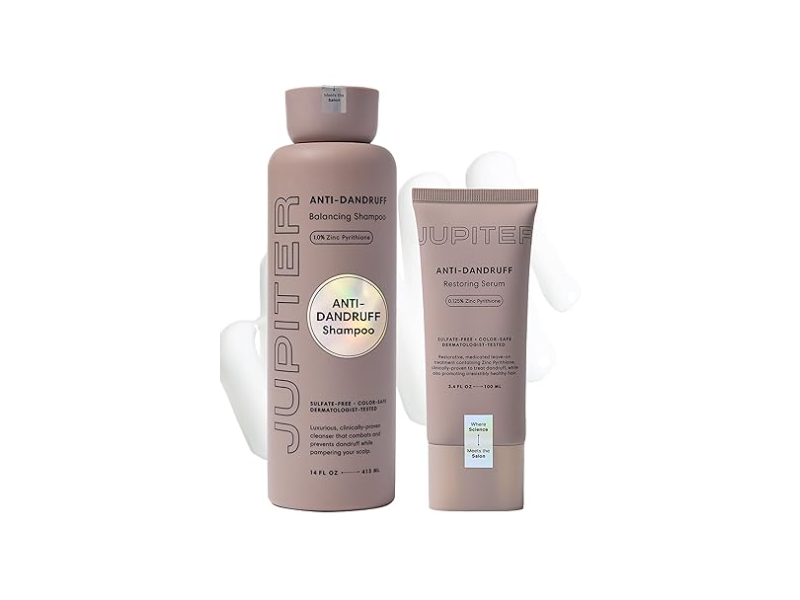 Jupiter Balancing Anti Dandruff Shampoo And Restoring Serum Set
