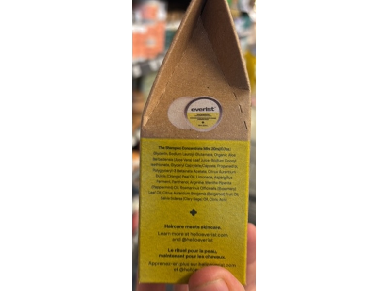 Everist Shampoo & Conditioner Concentrate Duo, 0.7 fl oz/20 mL