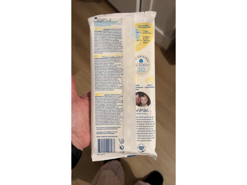 Waterwipes Nose To Toes Xl Bathing Wipes, 16 Count