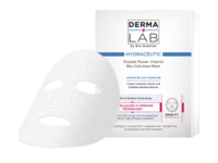 DermaLab Hydraceutic Double Power Vitamin Bio-Cellulose Mask, 25 mL, 3 Count - thumbnail 1