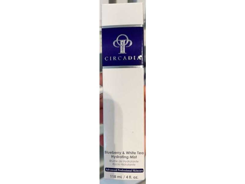Circadia Blueberry & White Tea Hydrating Mist, 4 fl oz/118 mL