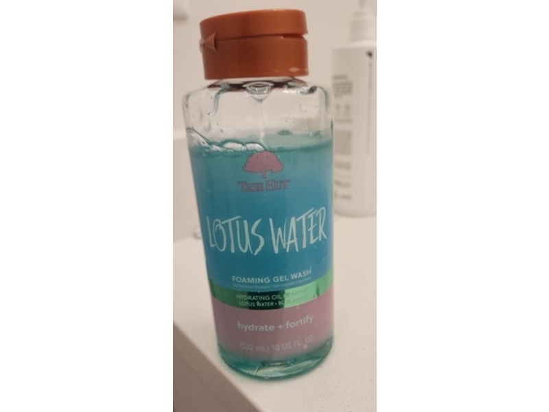 Tree Hut Foaming Gel Wash, Lotus Water, 18 fl oz/532 mL