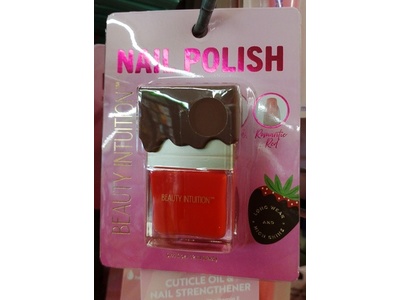 Beauty Intuition Nail Polish, Romantic Red, 0.41 fl oz/12 mL