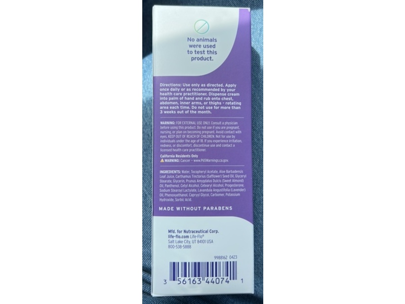 Emerita by Life-flo Pro-Gest The Original Balancing Cream, 4 oz/112 g