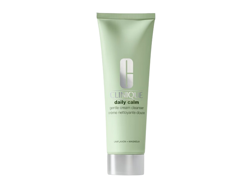 Clinique Daily Calm Gentle Cream Cleanser, Uniflavon + Magnolia, 0.5 fl oz/15 mL