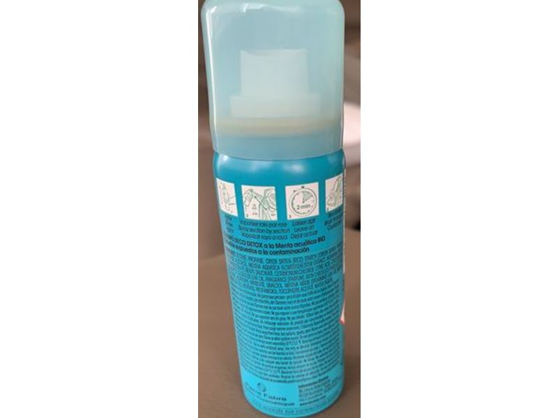 Klorane Detox Dry Shampoo, Aquatic Mint, 1 oz/31 mL