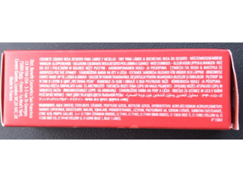 Benefit Floratint Tinted Lip & Cheek Stain, Desert Rose, 0.2 fl oz/6 mL