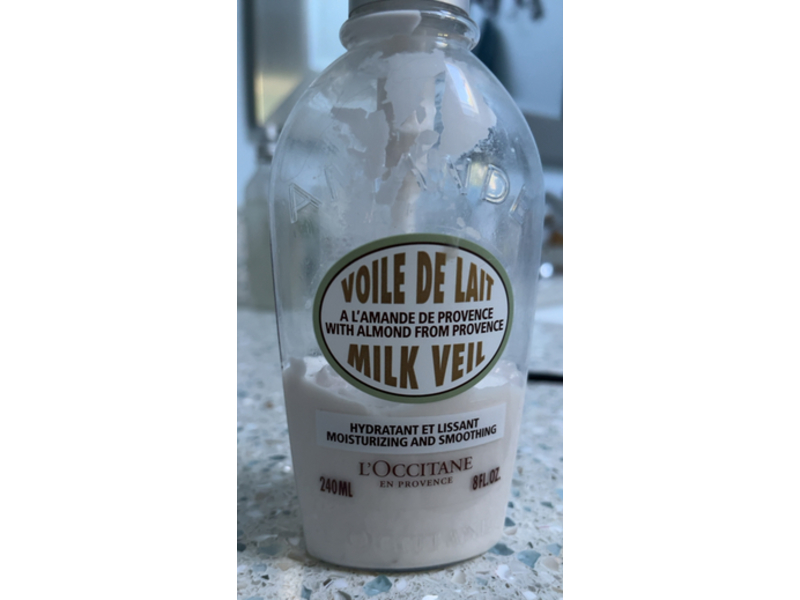 L'Occitane en Provence Moisturizing & Smoothing Body Lotion, Almond Milk Veil, 8 fl oz/240 mL