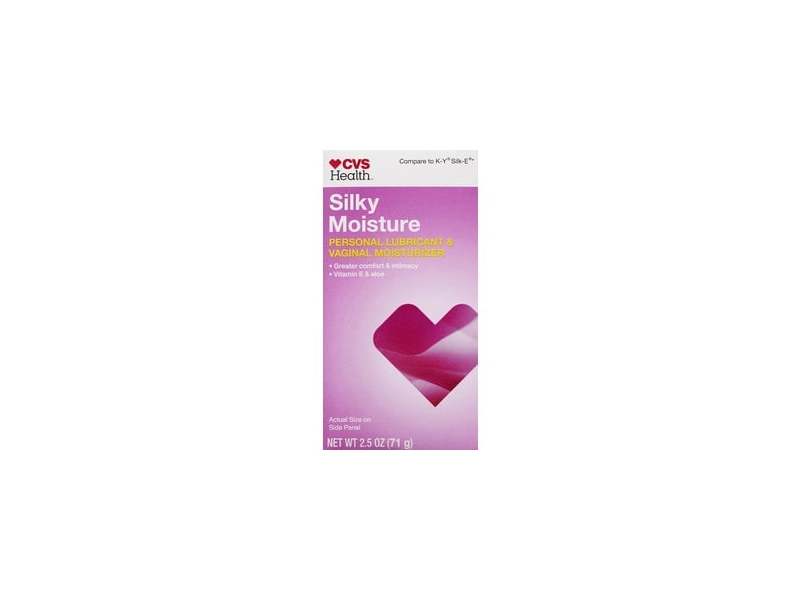 CVS Health Silky Moisture Personal Lubricant & Vaginal Moisturizer, 2.5