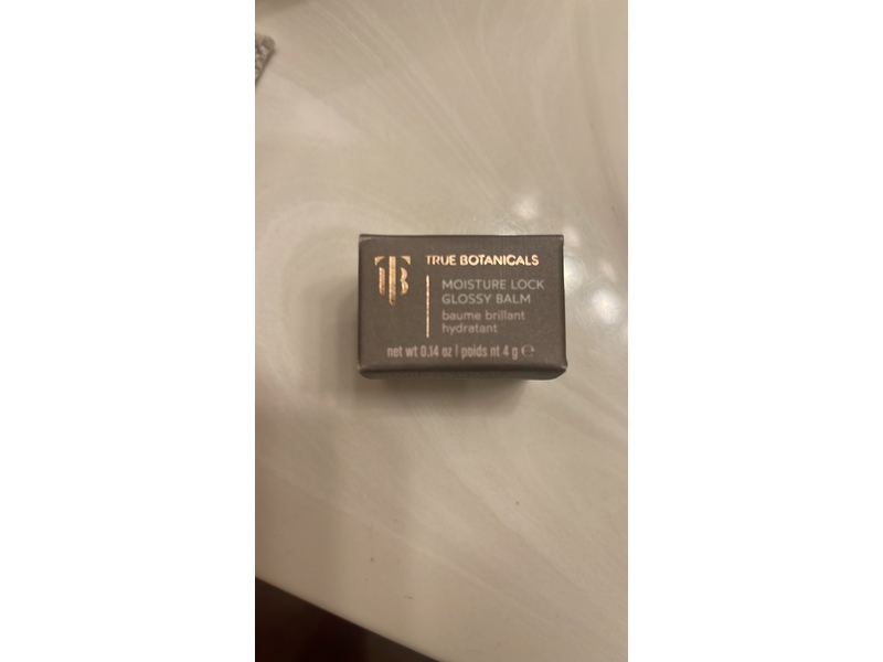 True Botanicals Moisture Lock Glossy Lip Balm, 0.14 oz/4 g