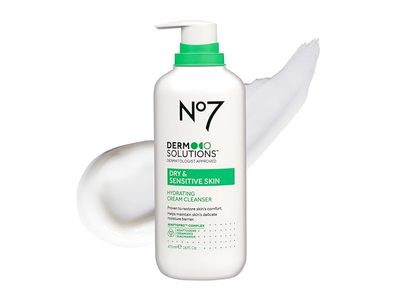 No7 Derm Solutions Hydrating Cream Cleanser, 16 fl oz/473 mL
