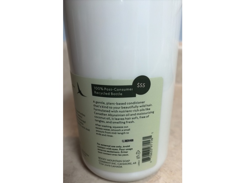 Rocky Wild Kindness Conditioner, Scent Free, 33.8 fl oz/1 L