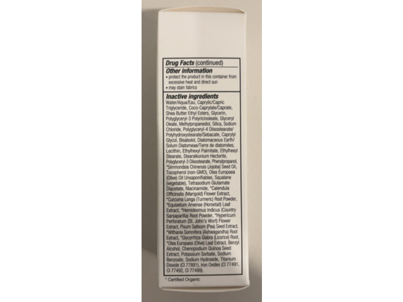 RMS Beauty Sun Coverup Super Tint, SPF 50, Ivory, 1 fl oz/30 mL