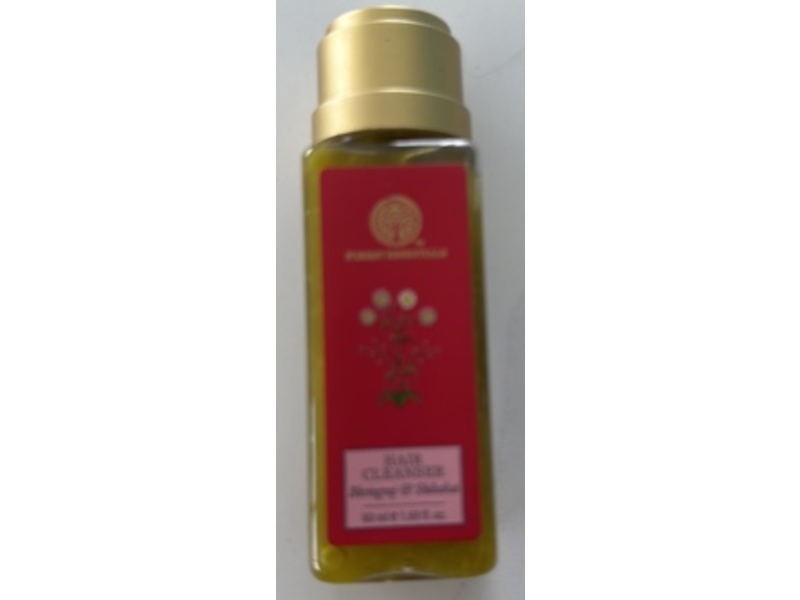 Forest Essentials Hair Cleanser, Bhringraj & Shikakai, 1.69 fl oz/50 mL