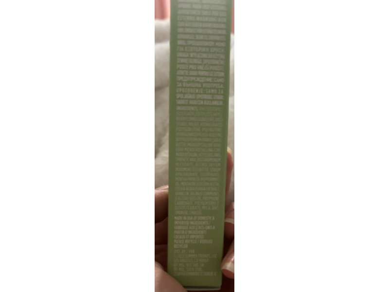 Summer Fridays Lip Butter Balm, Sweet Mint, 0.5 oz/1.5 g