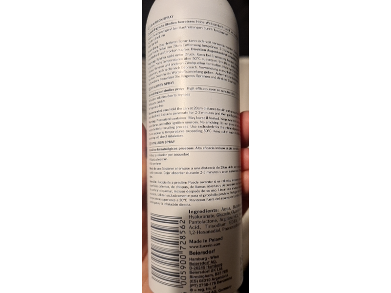 Eucerin Hyaluron Spray, 150 ml