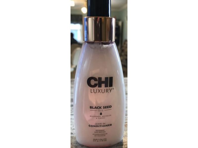 CHI Luxury Leave-In Conditioner, Black Seed Oil, 4 fl oz/118 mL