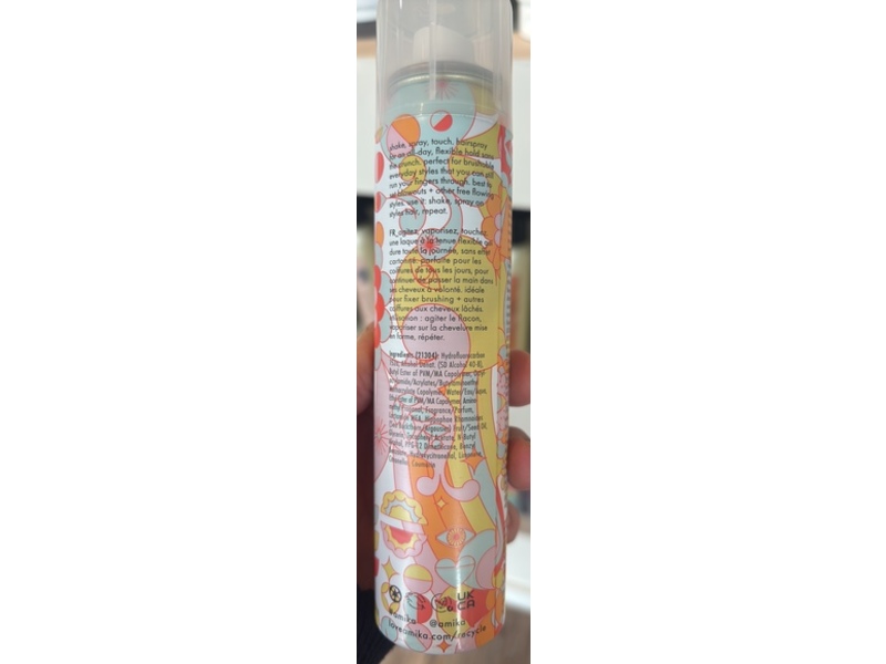 Amika: Touchable Hair Spray, Fluxus, 2.5 oz/82.61 mL