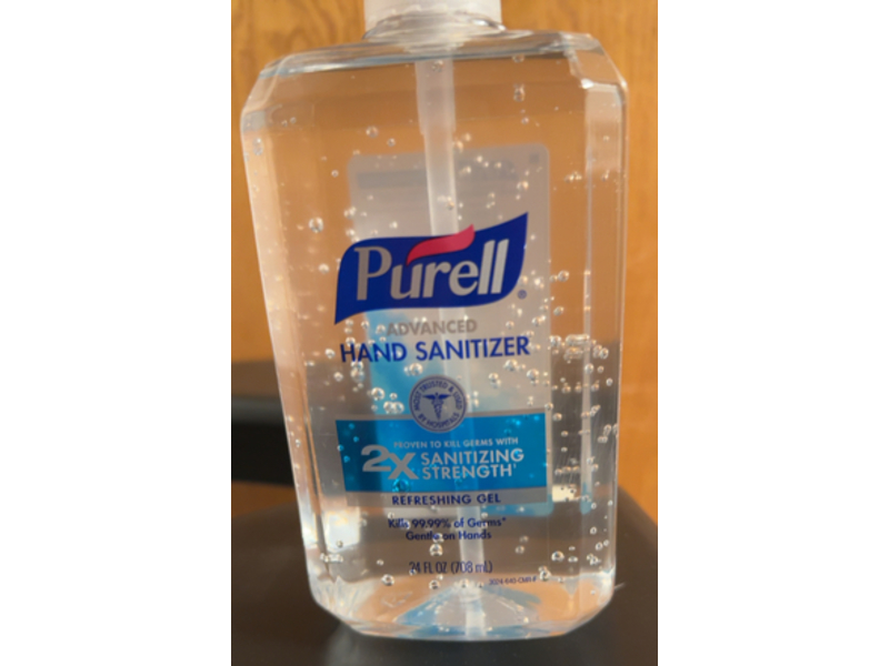 Purell Advanced Hand Sanitizer Refreshing Gel, 24 fl oz/708 mL