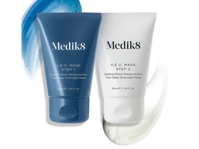 Medik8 H.E.O Two Step Overnight Mask, 1.6 fl oz/50 ml, 2 Count