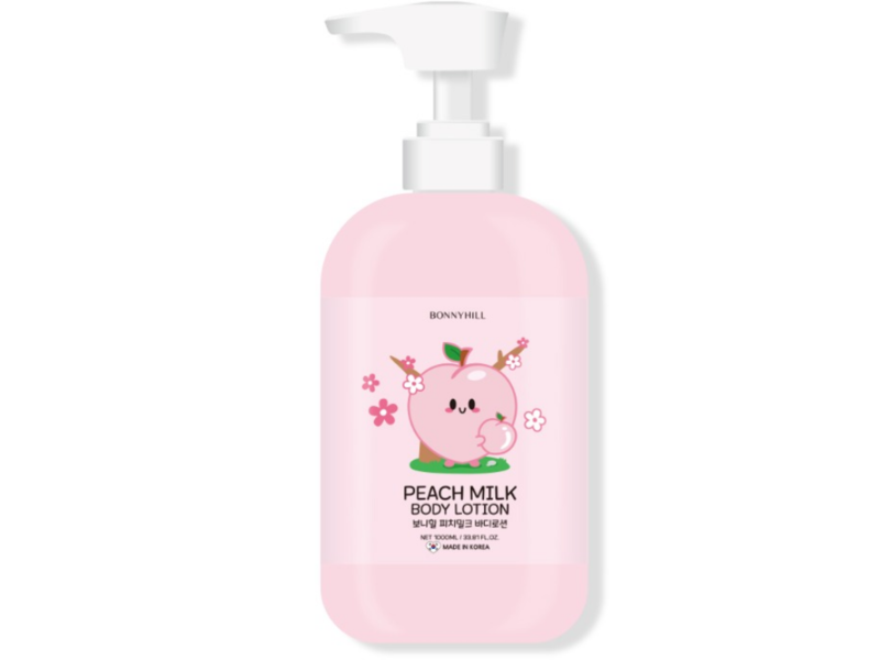 Bonnyhill Body Lotion, Peach Milk, 33.81 fl oz/1000 mL