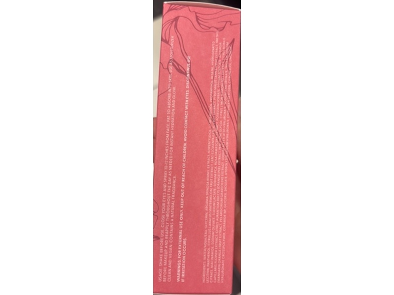 Iris & Romeo The Reset Luminous Serum Spray, Hyaluronic, 3.39 fl oz/100 mL
