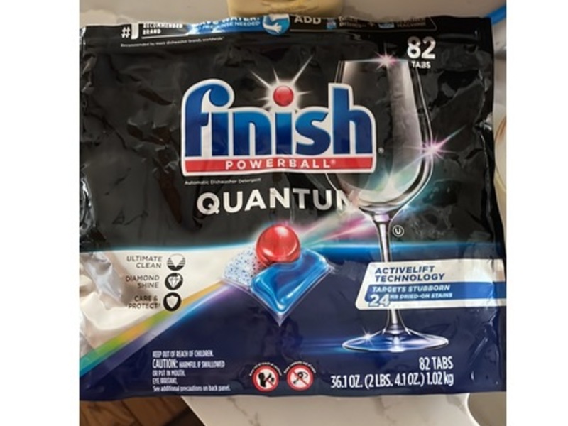 Finish Quantum Dishwasher Pods, 36.1 oz, 82 Pods