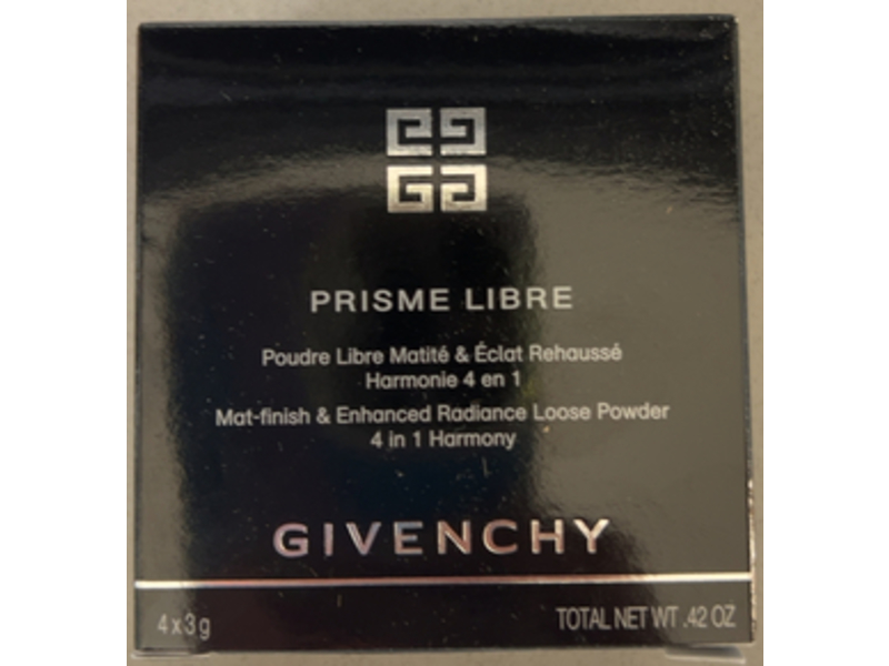 Givenchy 4 In 1 Mat-Finish & Enhanced Radiance Loose Powder, Volie Rose, 0.42 oz/3 g