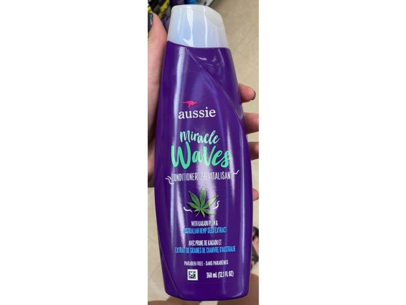 Aussie Miracle Waves Conditioner, 12.1 fl oz/360 mL