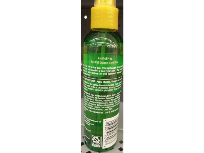 Banana Boat Aloe After Sun Spray, Cucumber Extract & Vitamin E, 6 fl oz/177 mL